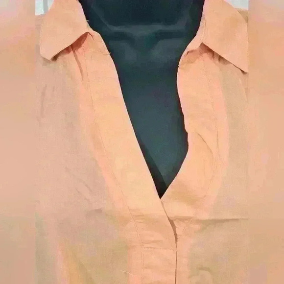 Charlotte Russe Orange Sherbert, SzM Top - Picture 9 of 12